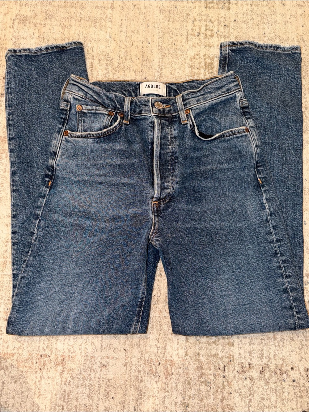 AGOLDE Straight-Leg Jeans